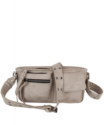 Small Crossbody Bag Adjustable Strap Mini Purse CQF004 GRAY